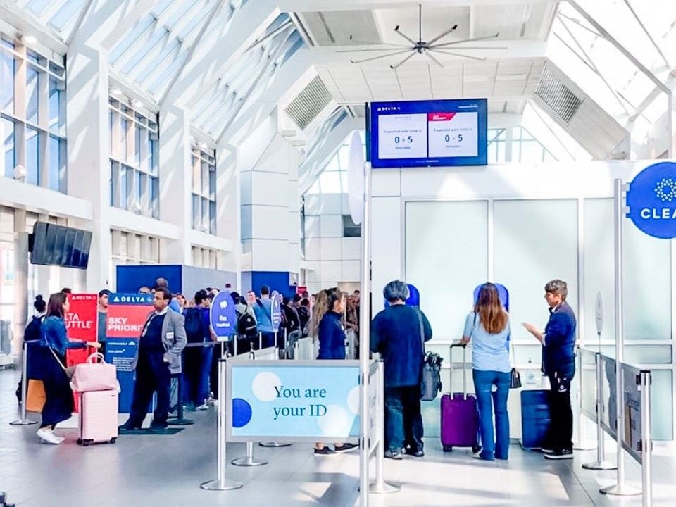 CLEAR check-in Delta