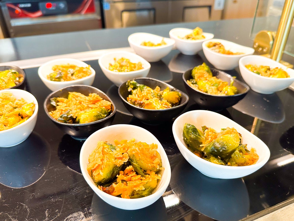Chase Saphire Lounge Small plates